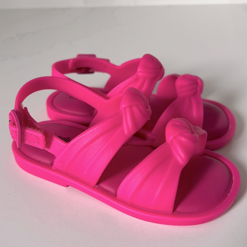 Mini Melissa Sandals Bubble Gum Pink